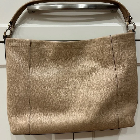 Coach Taupe  Leather Scout Shoulder  Bag - Picture 2 of 7